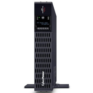 CyberPower PR750RT2UC Rack/Tower UPS, UL Rated, Rotatable LCD panel, 8× NEMA 5-15R